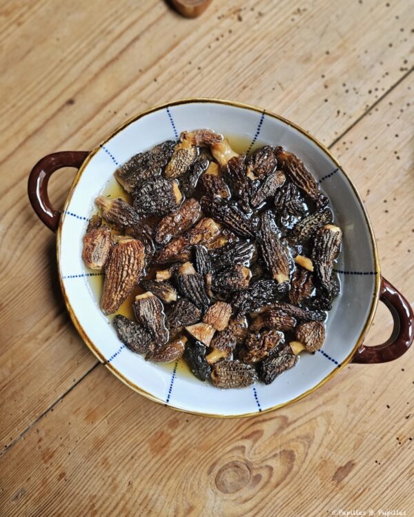 Faites tremper les morilles