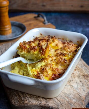 Gratin de chou-fleur aux épices douces