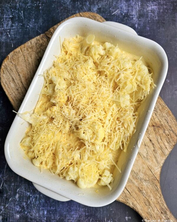 Gratin avant d'enfourner