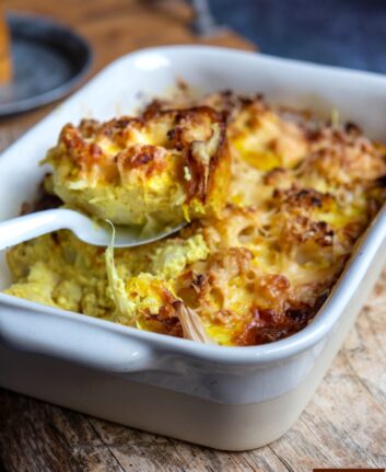 Gratin de chou-fleur aux épices douces