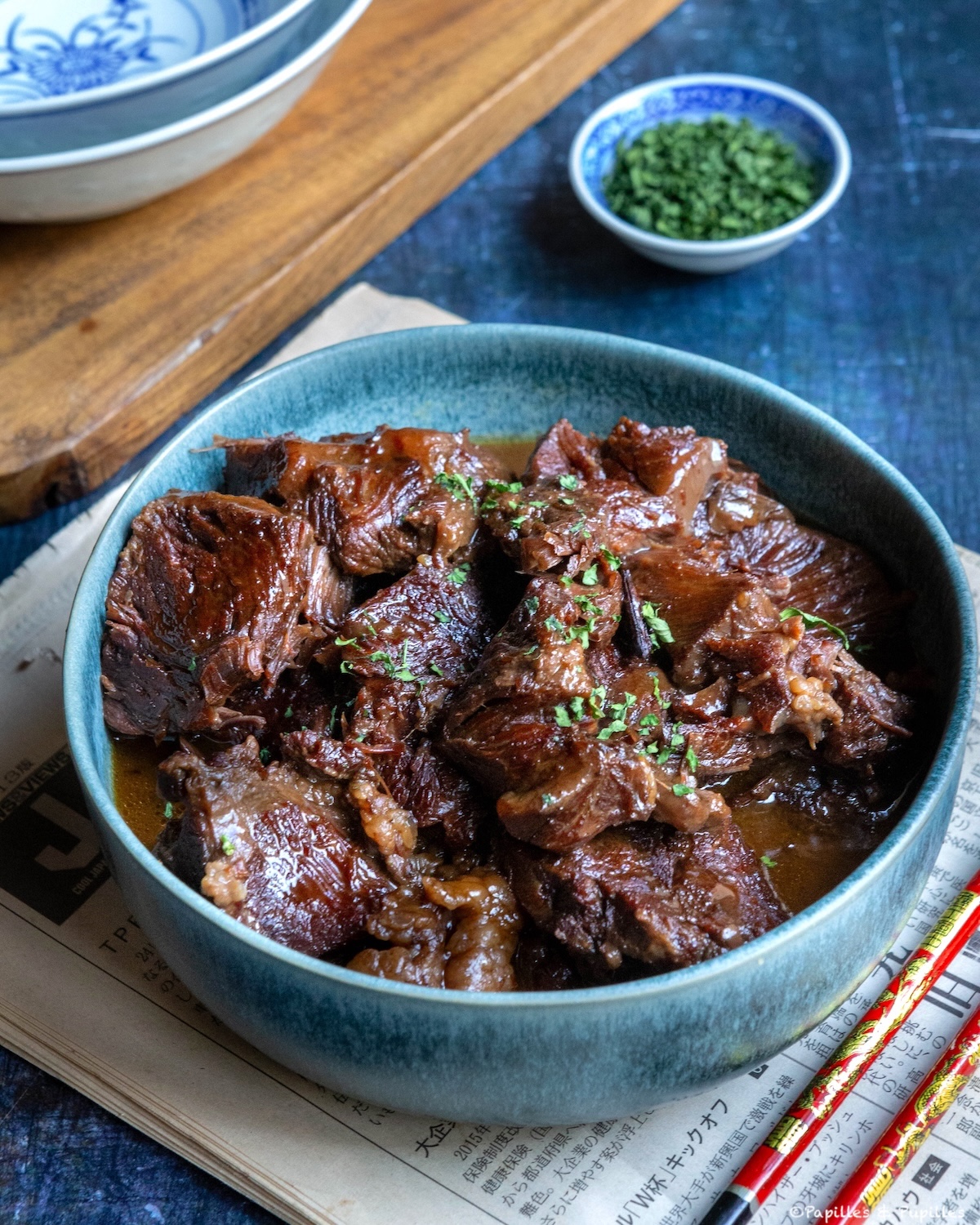 Joues de bœuf à la chinoise 