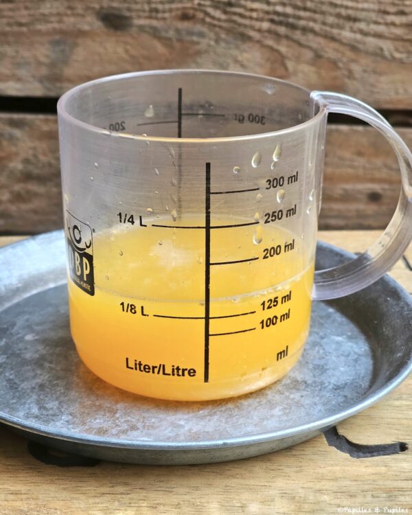 Jus d'orange et citron vert