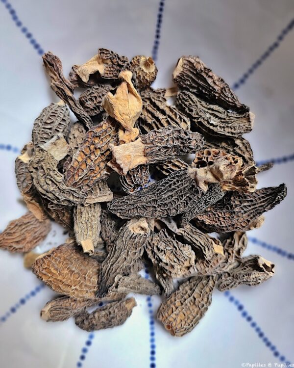 Morilles séchées