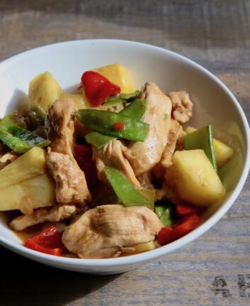 Poulet à l'ananas