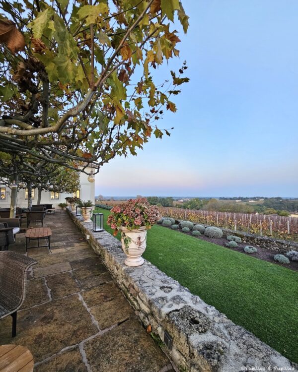 Terrasse, Les Belles Perdrix de Troplong Mondot