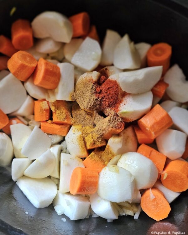 Ajoutez les épices