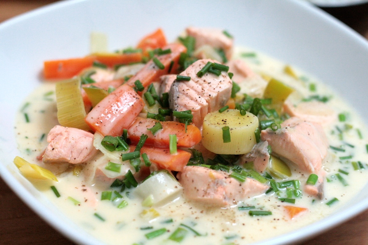 Blanquette de saumon