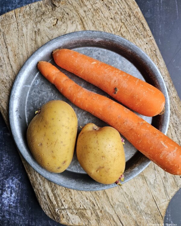 Carottes et pommes de terre
