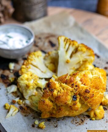 Chou fleur rôti au four