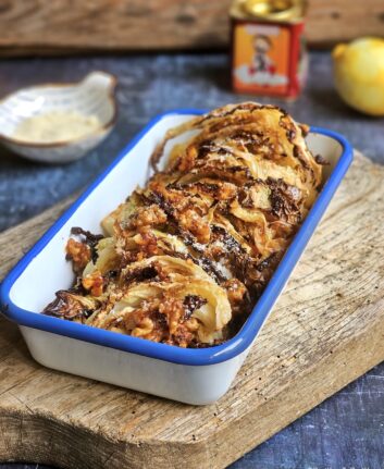 Chou vert à l'air fryer