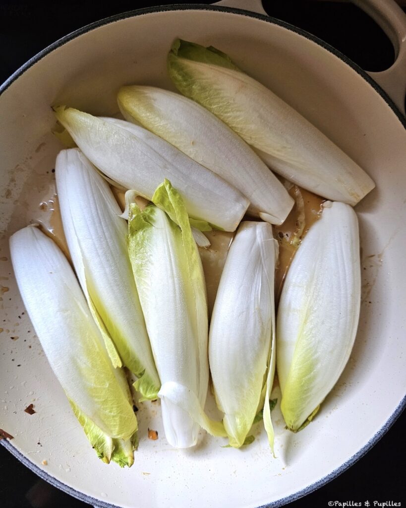 Cuisson des endives
