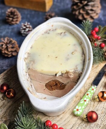 Terrine de foie gras aux figues et à l'Armagnac