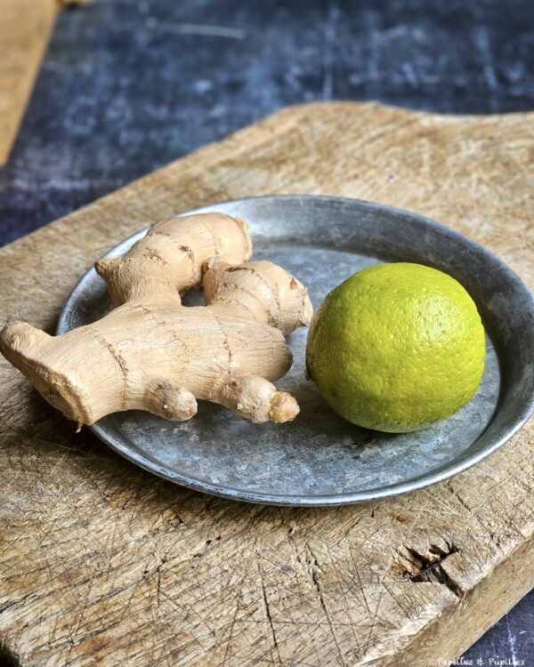 Gingembre et citron vert