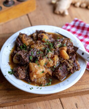Joues de bœuf à la Cantonaise