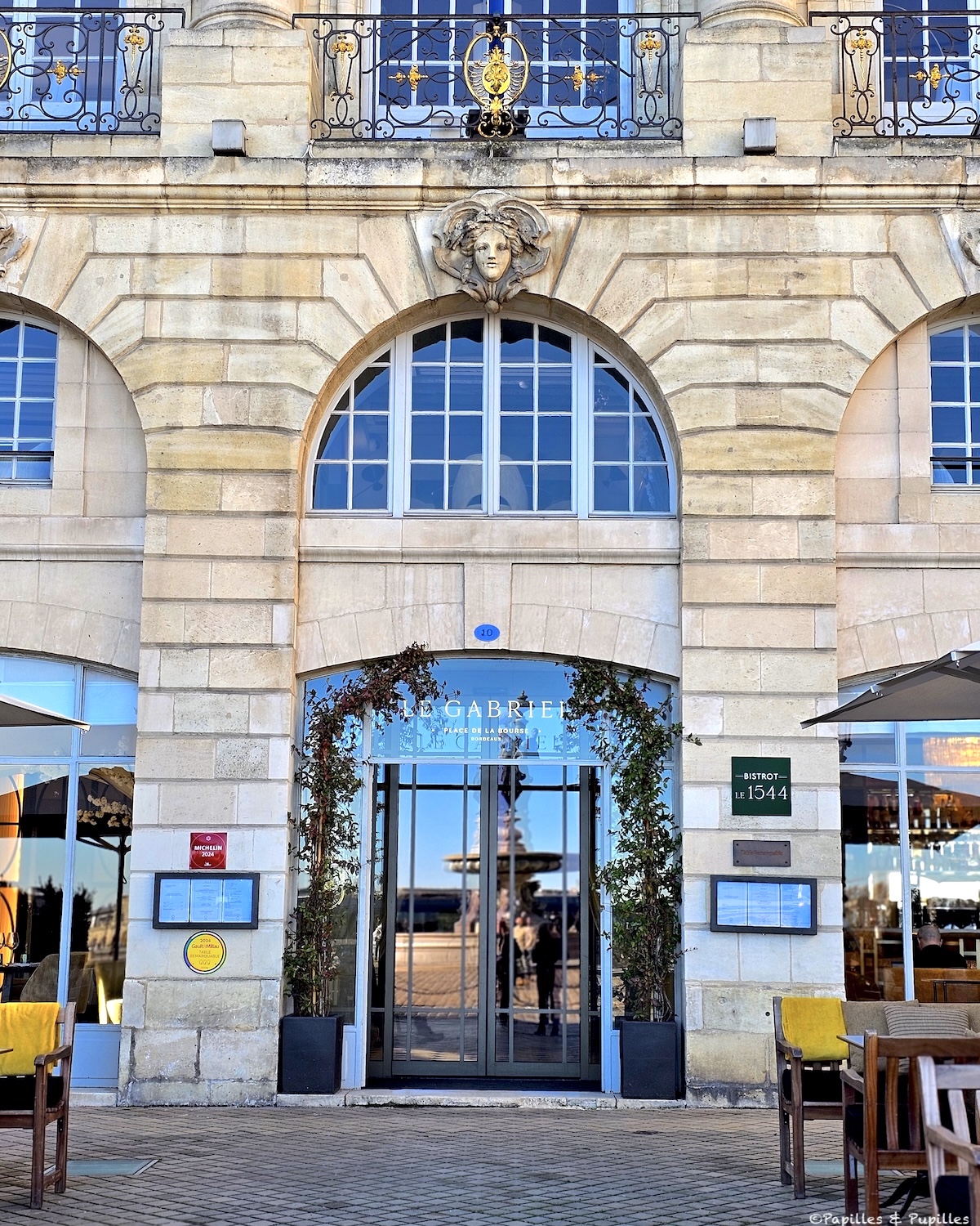 Le Gabriel - Entrée du restaurant