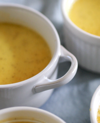 Petits pots de crème au caramel