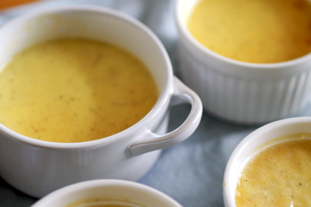 Petits pots de crème au caramel