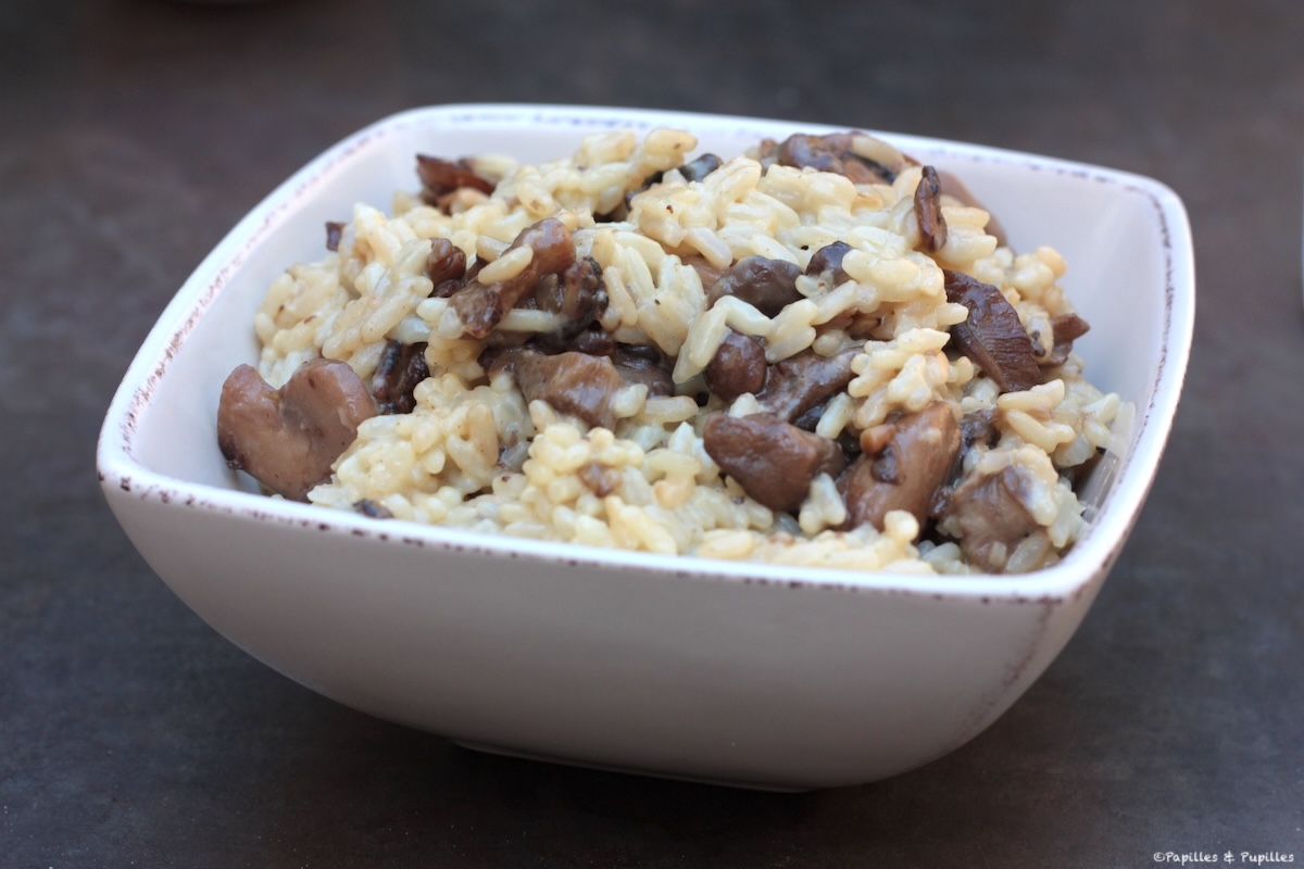 Risotto aux champignons