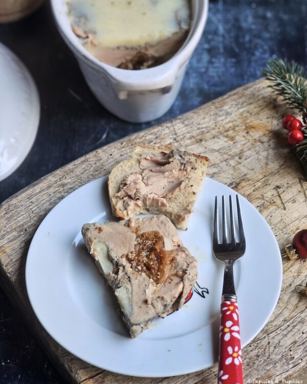 Terrine de foie gras aux figues