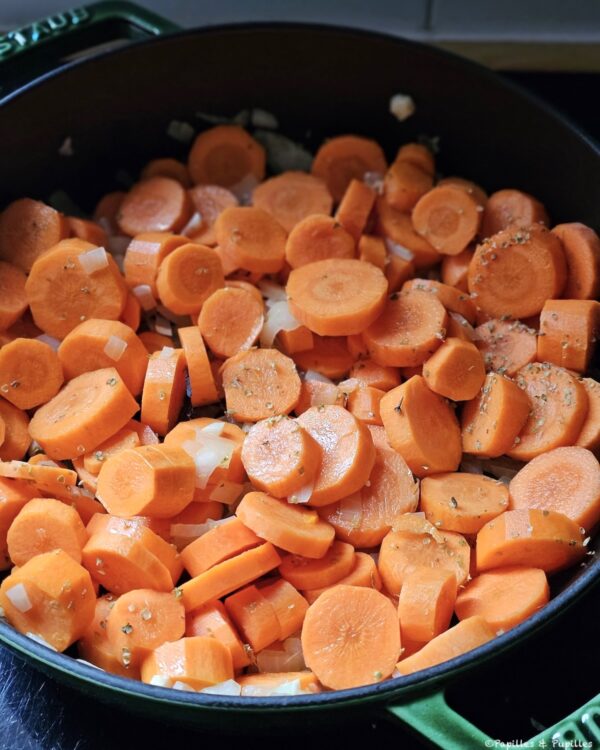 Ajoutez les carottes