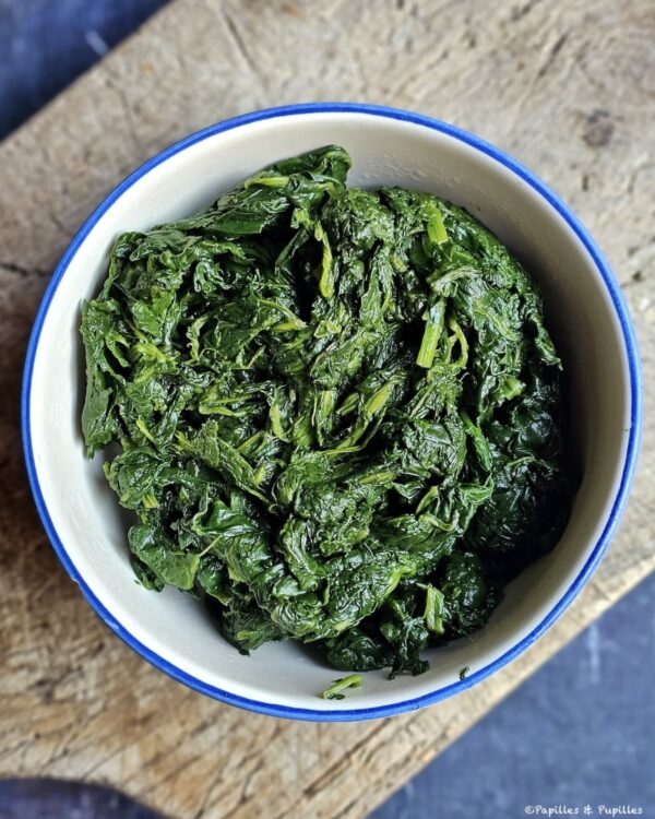 Épinards cuits