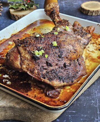 Epaule d'agneau cuite