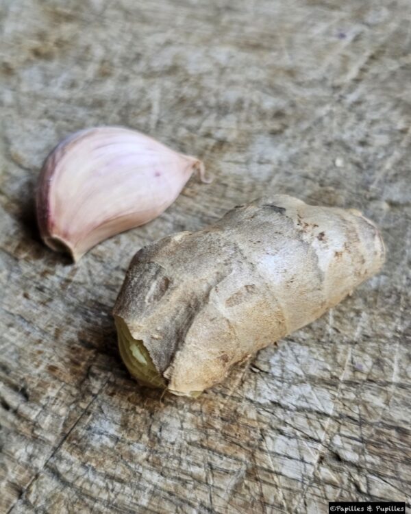Ail et gingembre