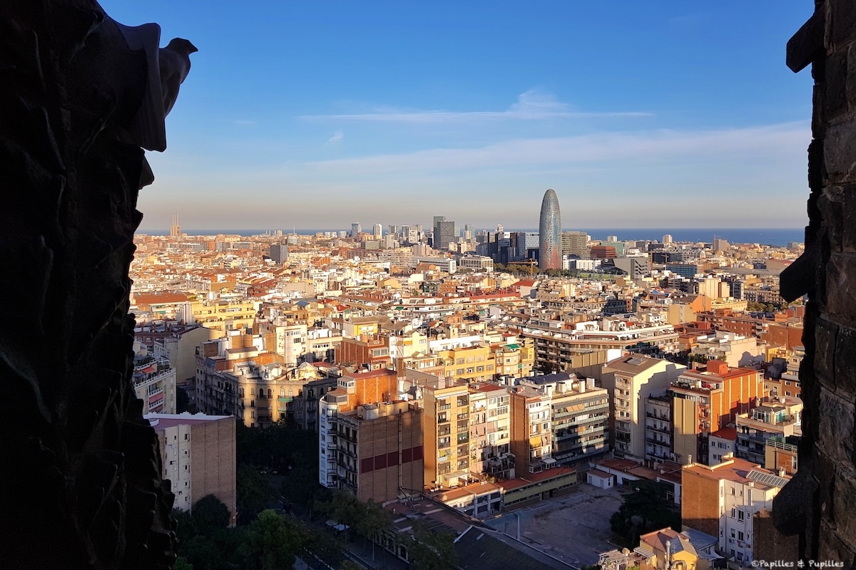 Vue sur Barcelone