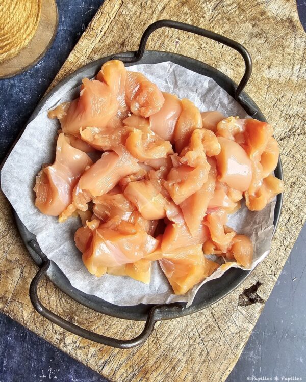 Morceaux de poulet