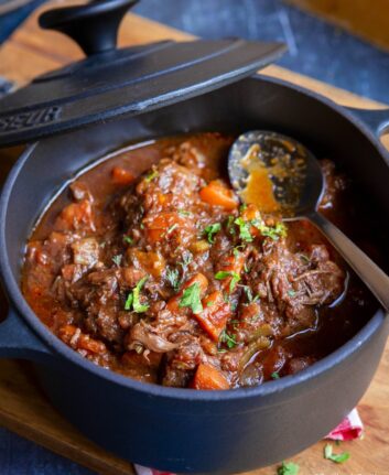 Ragoût de bœuf à la bière