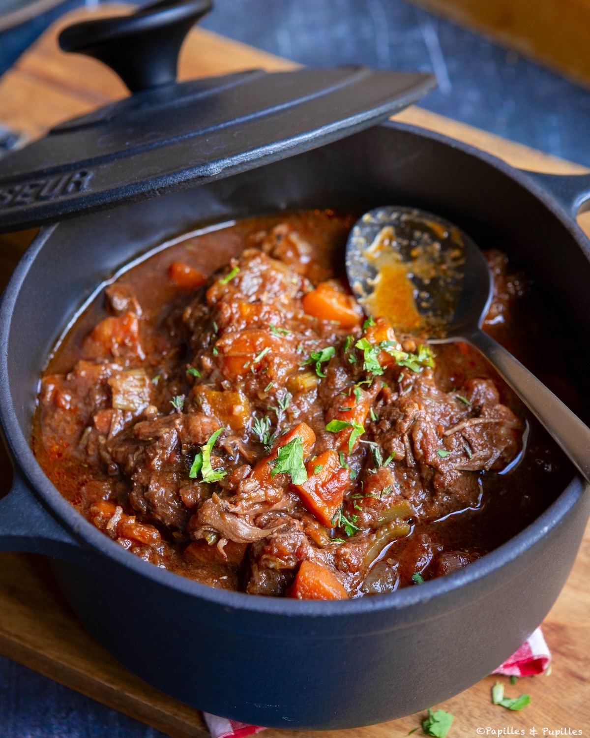 Ragoût de bœuf à la bière