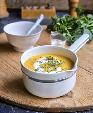 Velouté céleri rave carottes