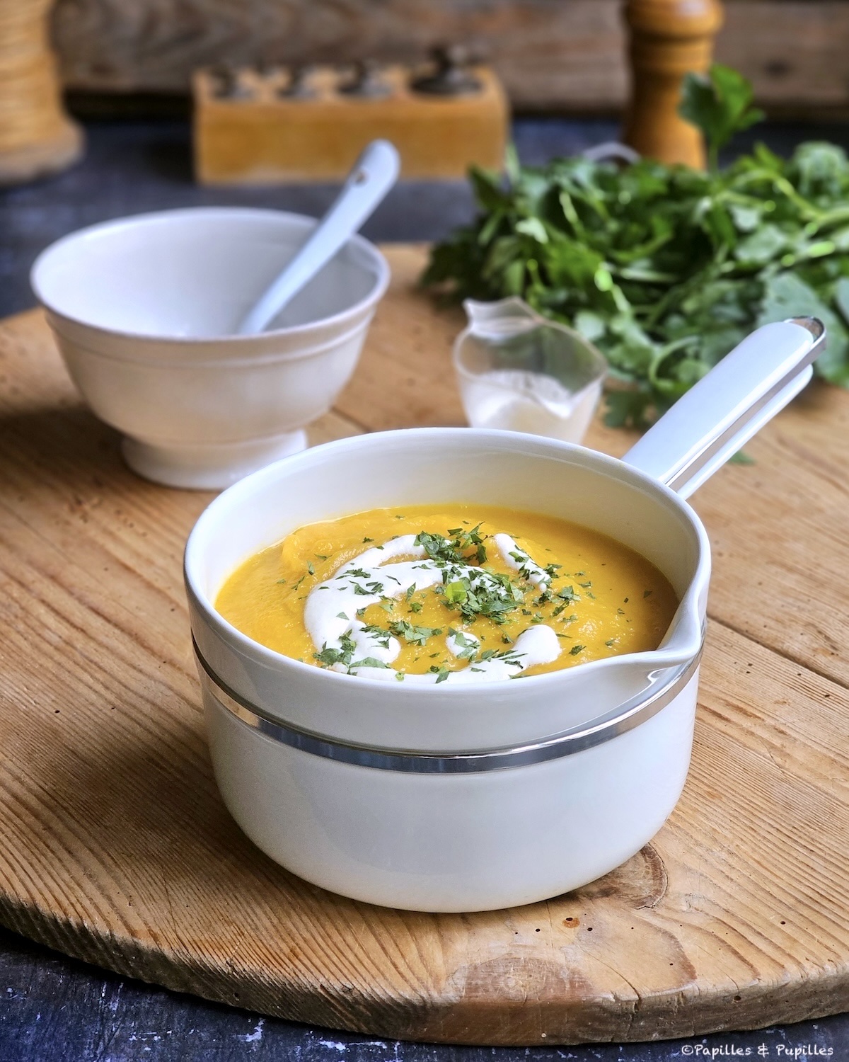 Velouté céleri rave carottes