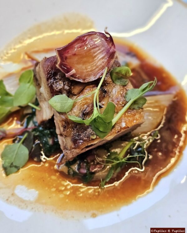 Agneau, blettes, olives taggiasche