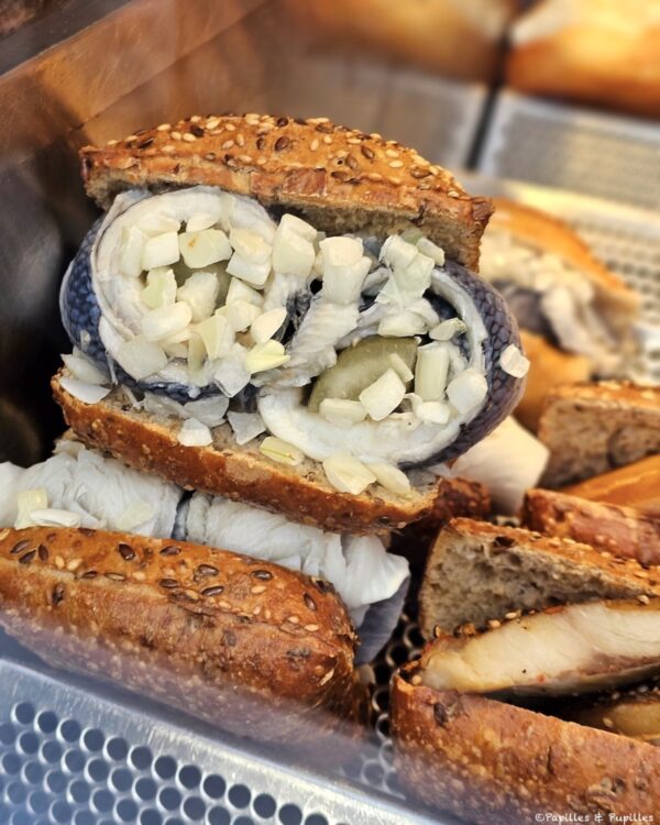 Sandwich au hareng - Carlsplatz Markt