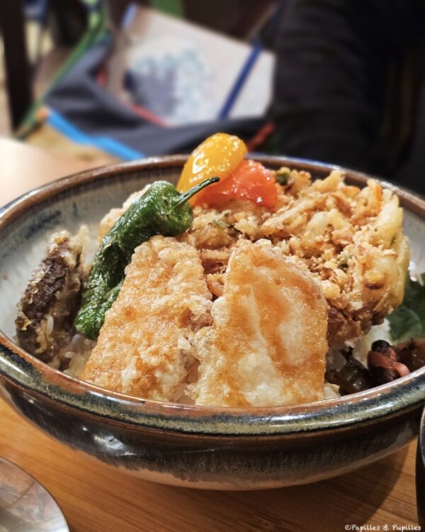 Tempura de légumes, Zero Banchi