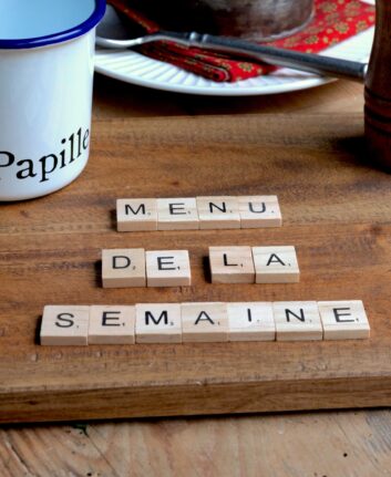 Menu de la semaine