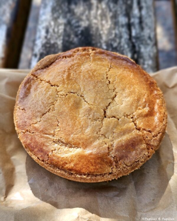 Gâteau basque à la crème d'amandes