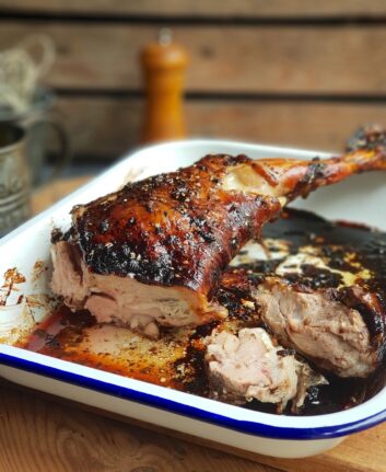 Gigot d'agneau à l'orientale