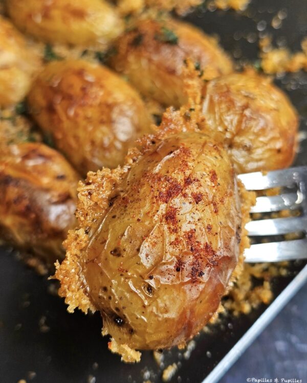 Pommes de terre croustillantes au Parmesan