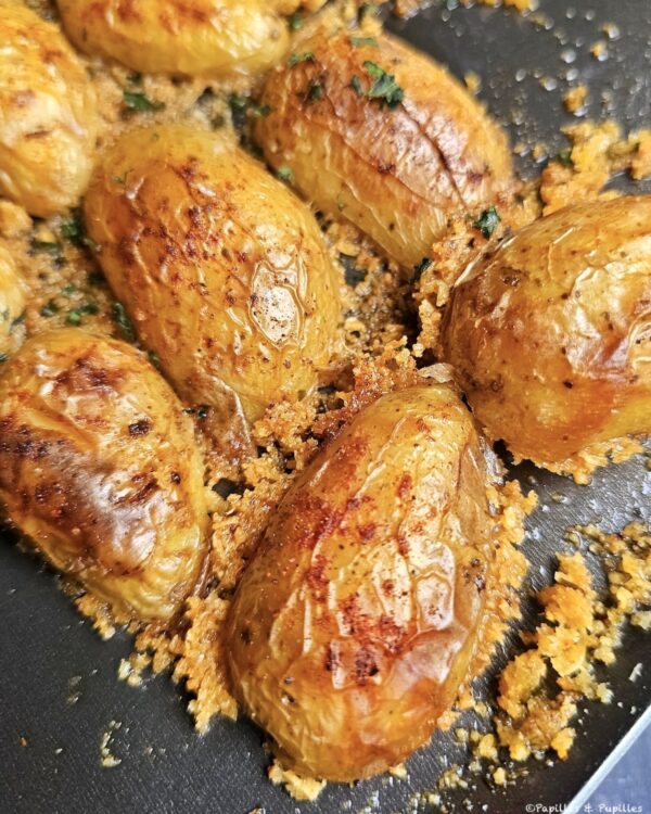 Pommes de terre croustillantes au Parmesan