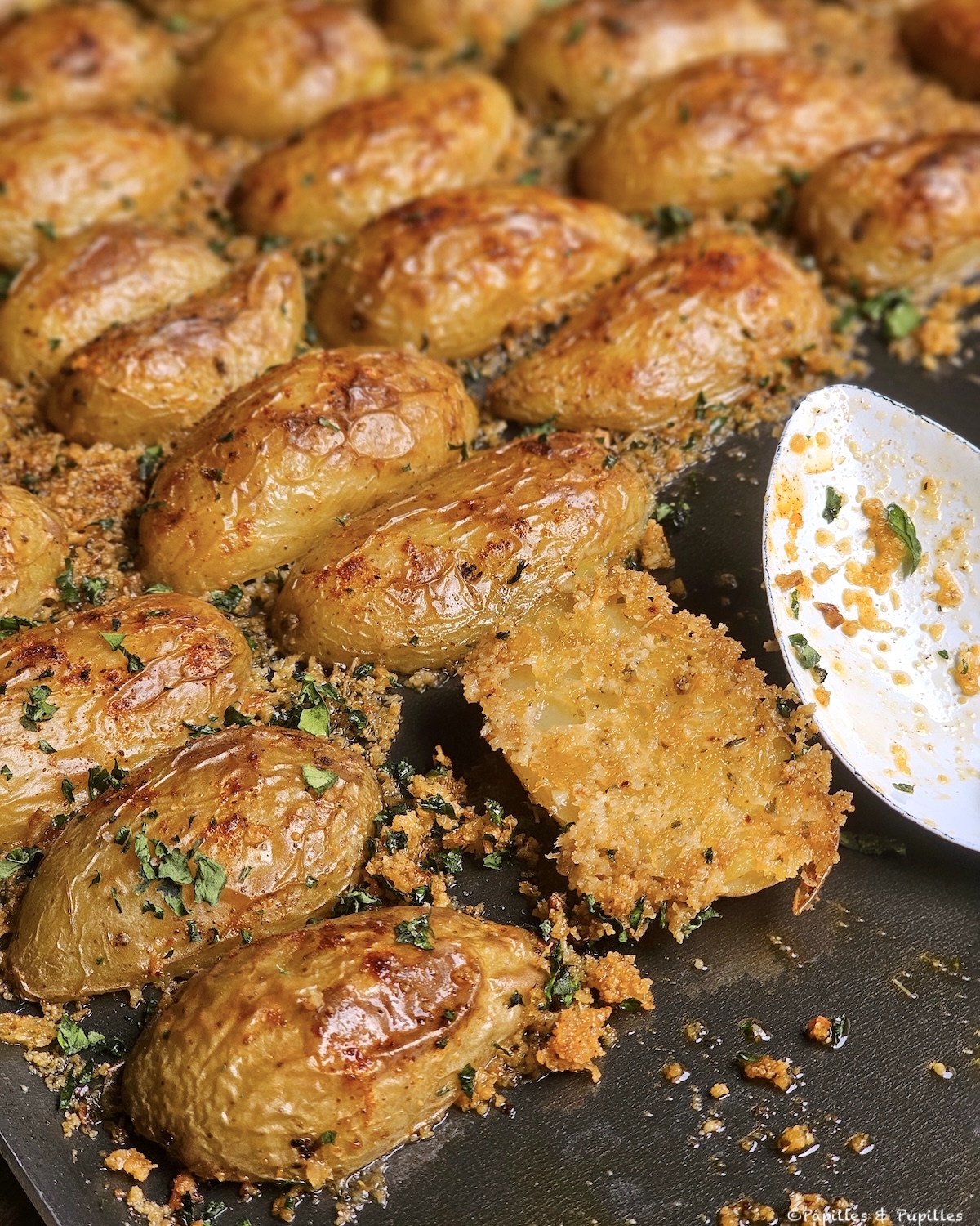 Pommes de terre croustillantes au Parmesan