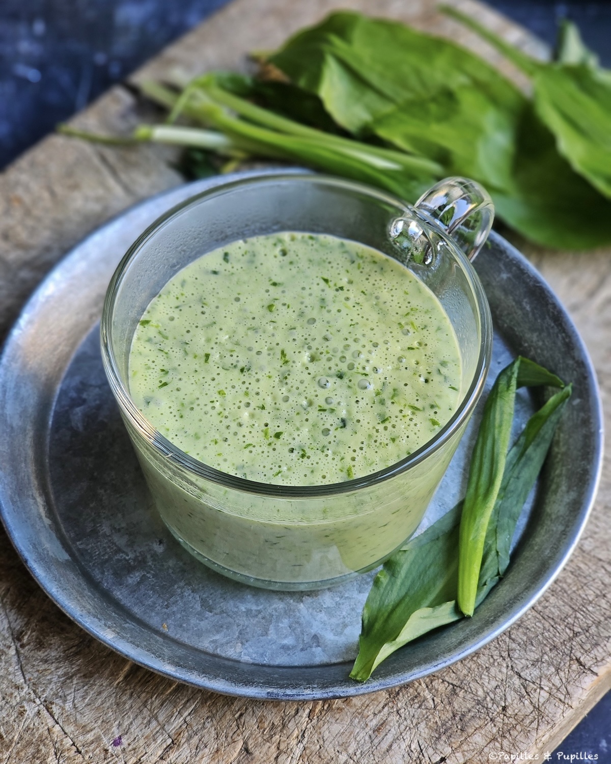 Sauce crémeuse à l'ail des ours