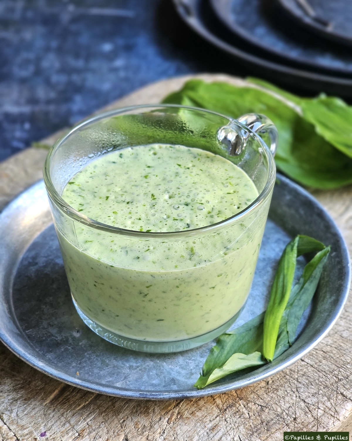 Sauce crémeuse à l'ail des ours