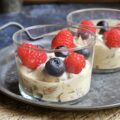 Verrines rhubarbe mascarpone