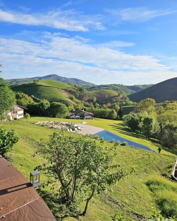 Vue sur les Pyrénées