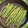 Asperges vertes rôties