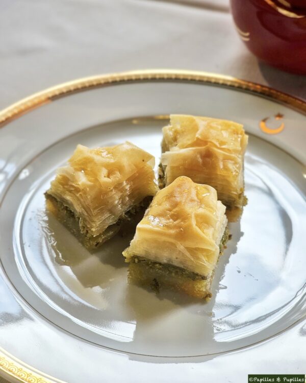 Baklava pistaches