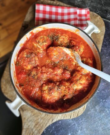 Boulettes de ricotta à la tomate