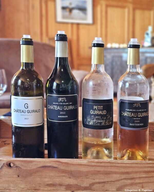 Dégustation Château Guiraud